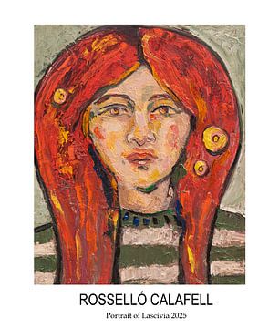 Portrait of Lascivia by Miquel Rossello Calafell