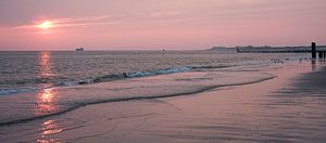 Sonnenuntergang in Zeeland von Karin vanBijlevelt