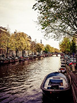 Vue des rues d'Amsterdam sur Bianca  Hinnen
