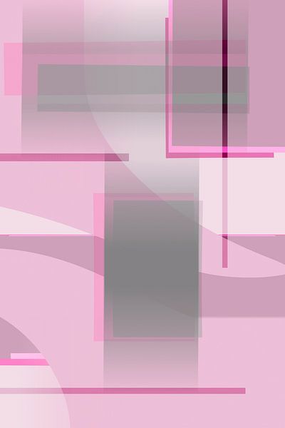 Mid-Century Modern - Sequenz | pink von Melanie Viola