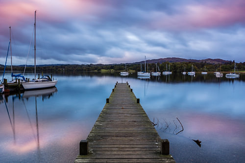 Erstes Licht über Windermere