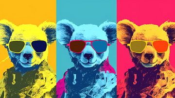 Warhol: Popart Koala Collectie van ByNoukk