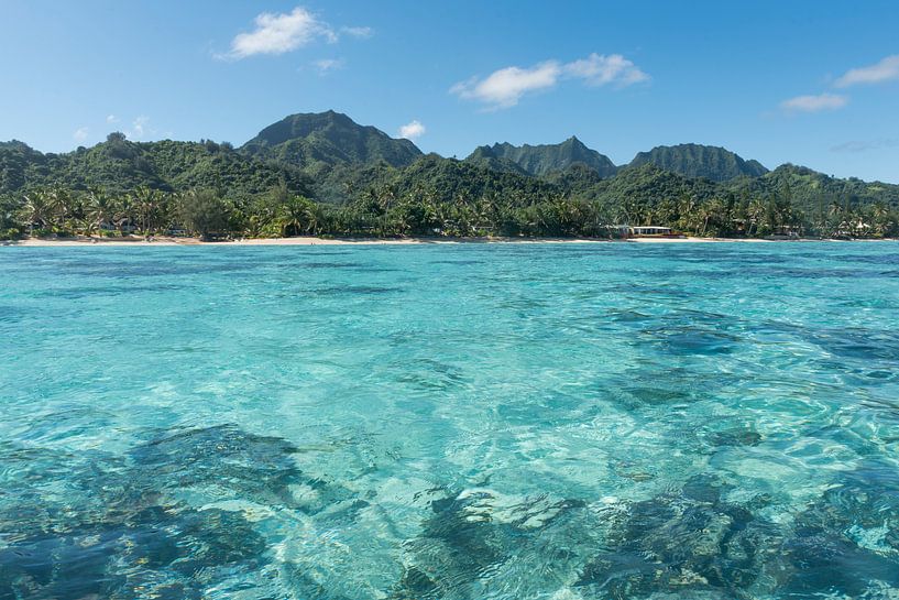 Lagoon Rarotonga par Laura Vink