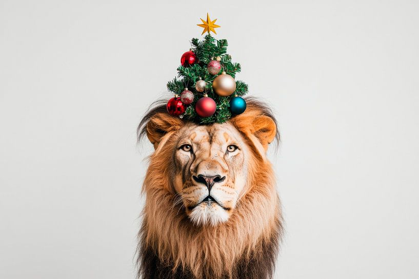 Leo Christmas by Poster Art Shop
