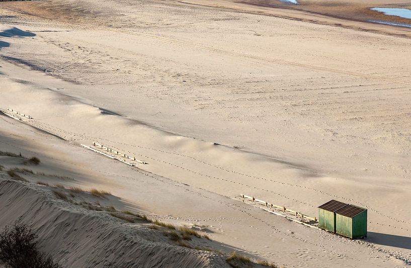 Winters strand 3 van Percy's fotografie