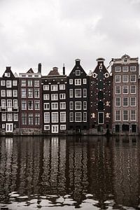Les maisons du canal d'Amsterdam sur Jalisa Oudenaarde