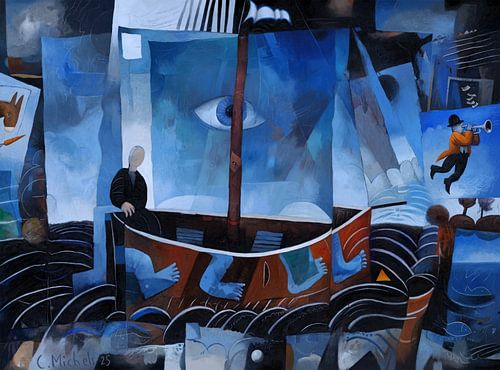 Walk on the water by Charles Michels - Ilustrador Design