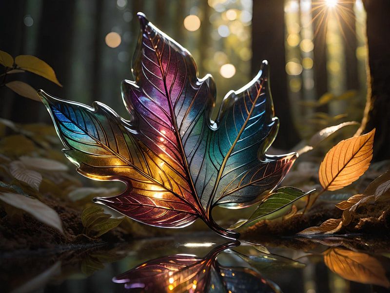 A glass world by Nicolette Vermeulen