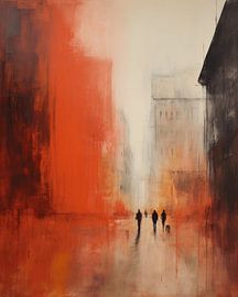 Straßenleben in der Stadt von Studio Allee