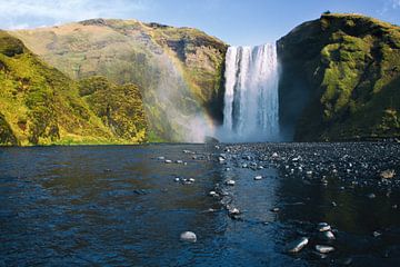 skogafoss van Fulltime Travels