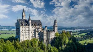 Schloss Neuschwanstein - Bayern von Mart Houtman