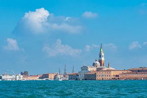 Blick auf historische Gebäude in Venedig, Italien