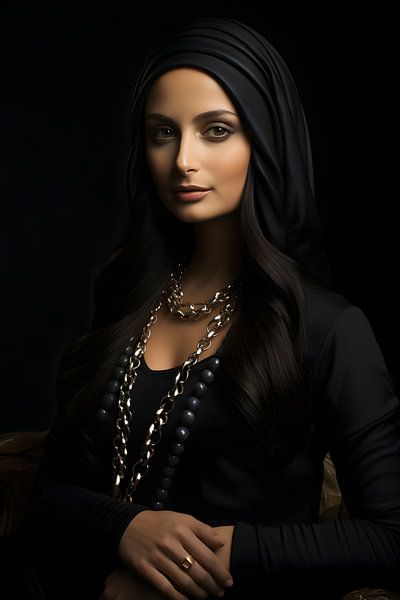 Mona Lisa wears Chanel by Skyfall