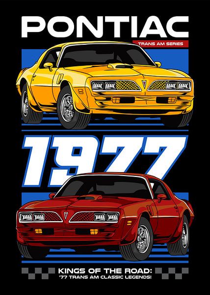 1977 Pontiac Trans Am Muscle Car von Adam Khabibi