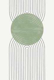 Green Moon No2. by THE MIUUS STUDIO