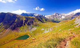 The upper Bockhart lake in the Naßfeld by Christa Kramer