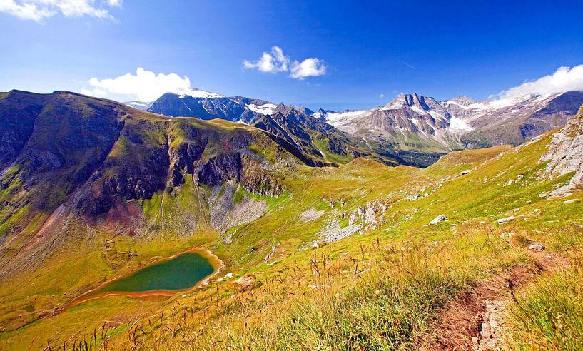 The upper Bockhart lake in the Naßfeld by Christa Kramer