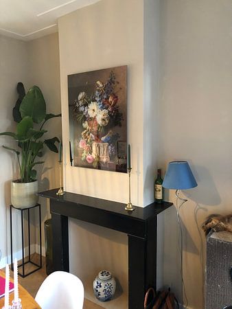 Bloemstilleven in een albasten vaas, Gerard van Spaendonck , 1783