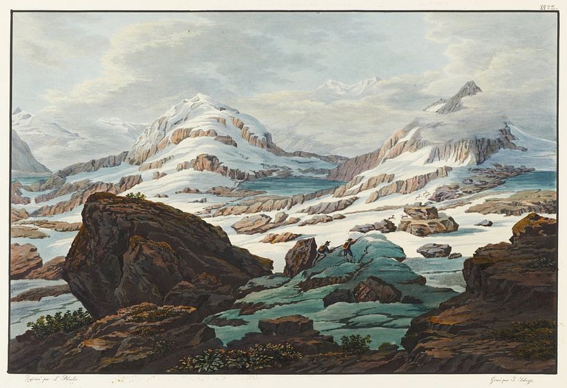 Source du Rhin moyen nommée Froda, Johann Ludwig Bleuler par Des maîtres magistraux
