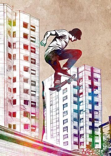 Skateboard sport art #skate #skateboard #sport