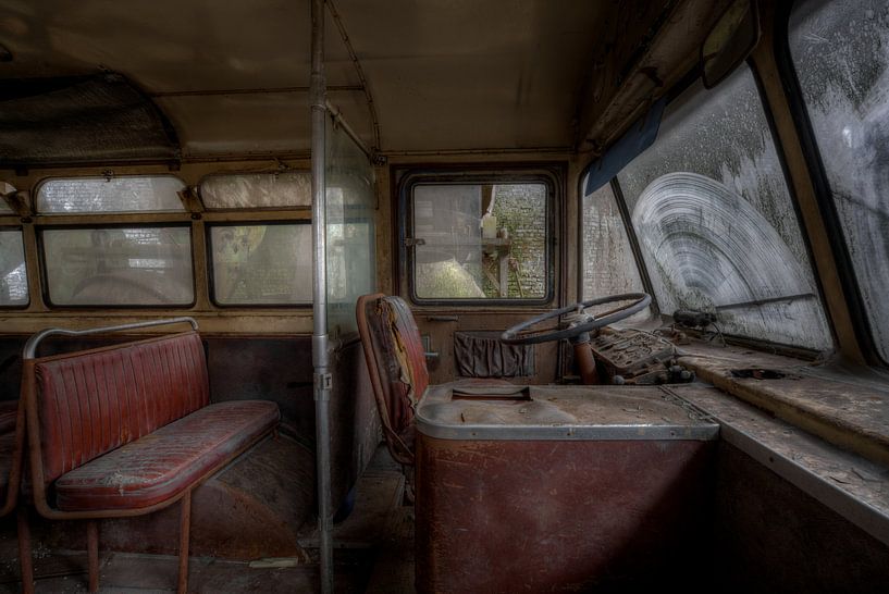 Oldskool Schoolbus   (460032) van Wesley Van Vijfeijken