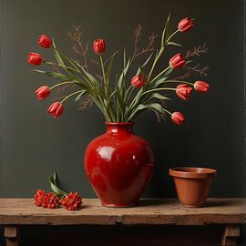 Still life with flowers by The Nudes Gallery