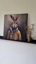 Kundenfoto: Anthropomorphes Kaninchen von Wunderbare Kunst