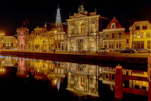 Spaarne dans la soirée