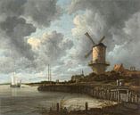 De molen bij Wijk bij Duurstede, Jacob Isaacksz. van Ruisdael van Meesterlijcke Meesters thumbnail