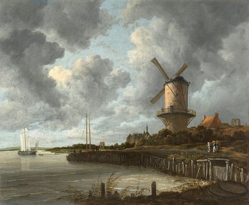 De molen bij Wijk bij Duurstede, Jacob Isaacksz. van Ruisdael