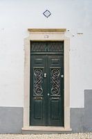 Die Türen von Portugal-Grün mit curl Elementen nummerieren 4