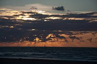 Zonsondergang aan de kust van Roel Van Cauwenberghe thumbnail
