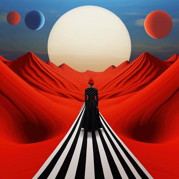 Der Weg zur Kugel von Art Lovers