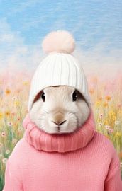 Knuffelzachte Pasen - Fluffy's Gebreide Avonturen van Moonheart Artworks