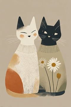 Japandi Kat & Kat by Marijke Trienekens