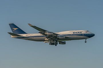 100 Jahre British Airways! Diese Boeing 747-400 (G-BYGC) der British Airways wurde zur Feier dieses  von Jaap van den Berg
