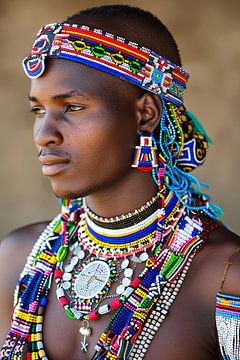 Culturele pracht - Afrika van Poster Art Shop