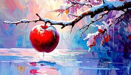 Roter Apfel von AidasignArt