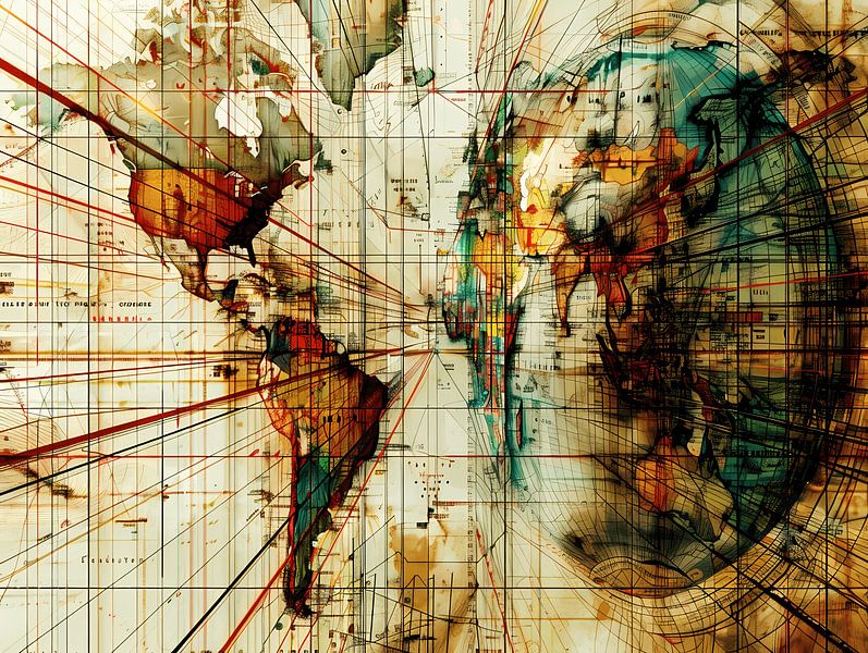 De wereld gezien vanuit een gefragmenteerde blik van Harry Stok