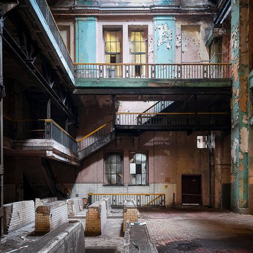 Verlaten Industrie in Verval.