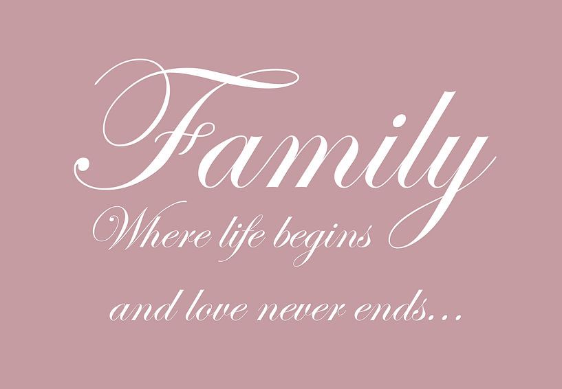 Tekst Family - Roze van Sandra Hazes