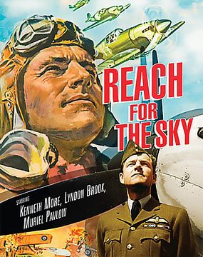 Reach For The Sky movie poster. by Brian Morgan