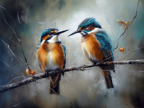 IJsvogels Schilderij