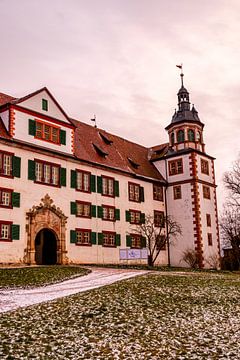 Kleine Winterwanderung durch die Fachwerkstadt von Schmalkalden - Thüringen - Deutschland von Oliver Hlavaty