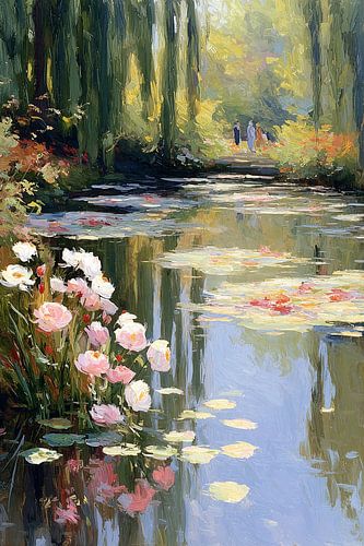 Water Lilies a la Monet no. 1