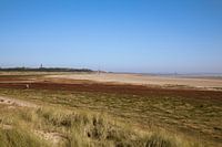 De Brandaris op Terschelling vanaf het Groene strand