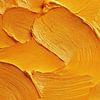 Texture de peinture dans Orange Énergie Expressive sur Eva Lee