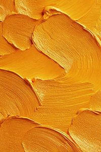 Farbtextur in Orange Energie Ausdrucksstarke Striche