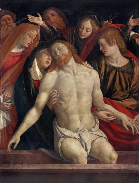 Gaudenzio Ferrari, Die Beweinung Christi - um 1533 von Atelier Liesjes