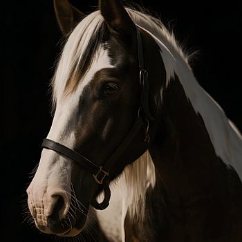 Elegantes Pferdebild